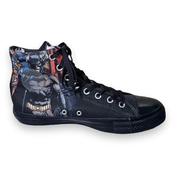 Converse X DC Comics Rebirth Batman Vol. 1 161305C Men's 9 Women's 11 - Picture 8 of 12